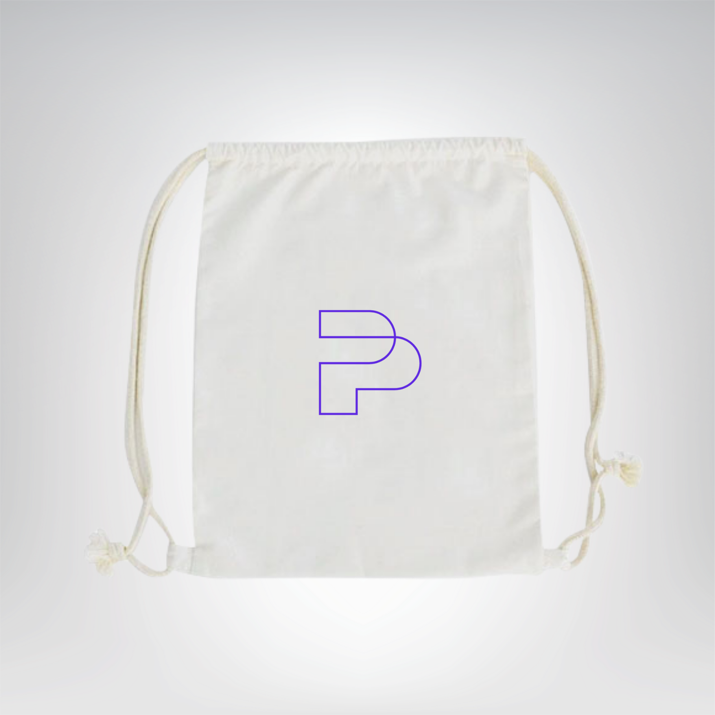 Sac à dos en toile avec cordon