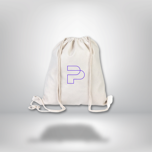 Sac à dos en toile avec cordon