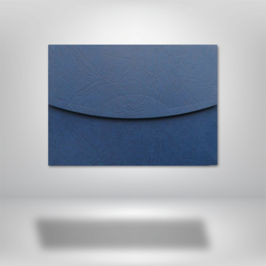 Enveloppe bleue marine (14 x 20 cm)