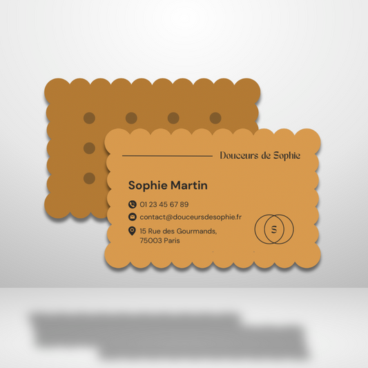 Carte de visite sur mesure